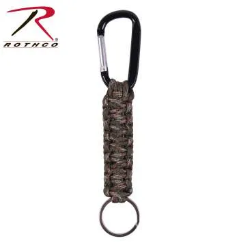 Paracord Keychain with Carabiner