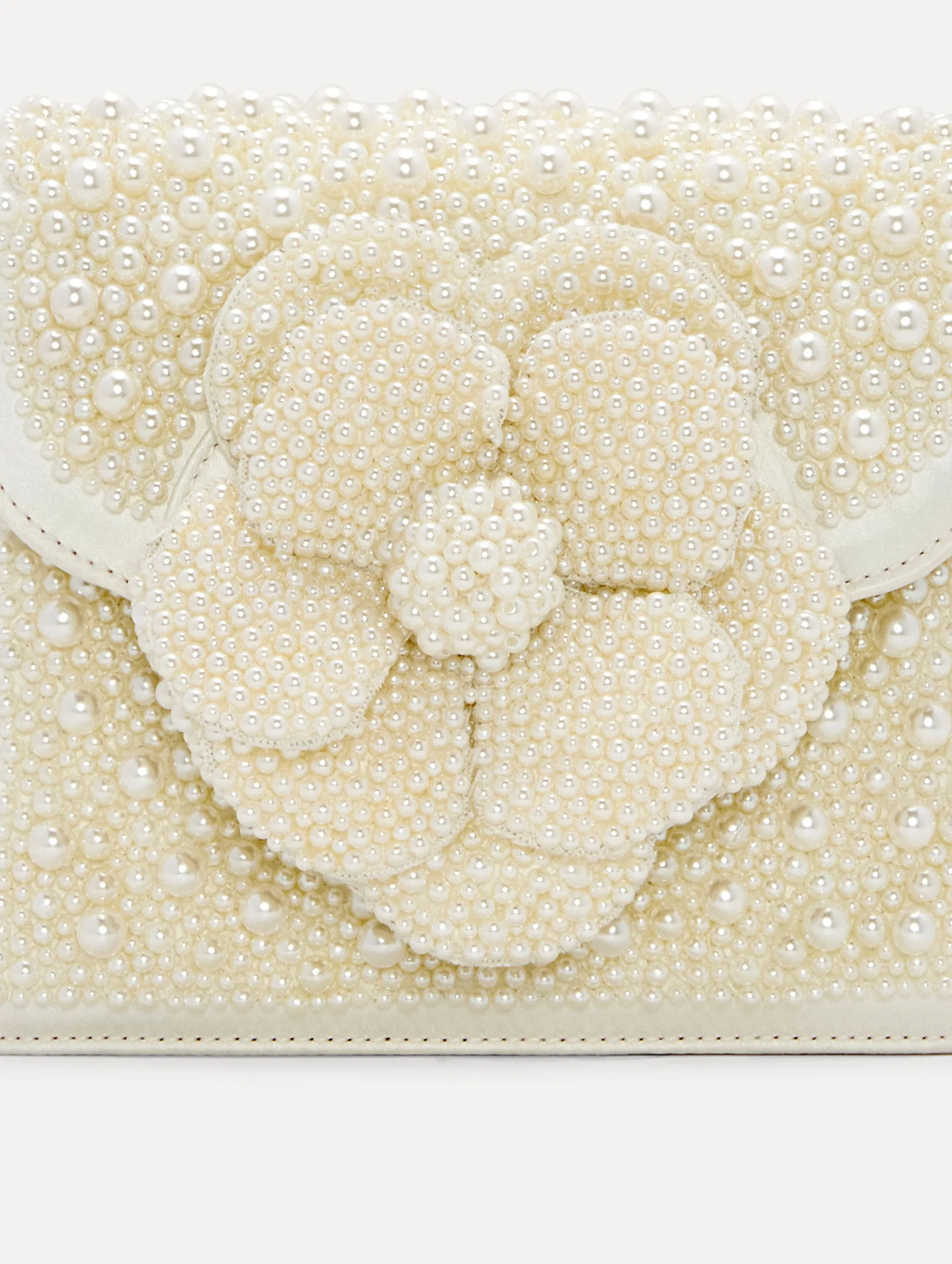 Pearl Embroidered Mini TRO Bag