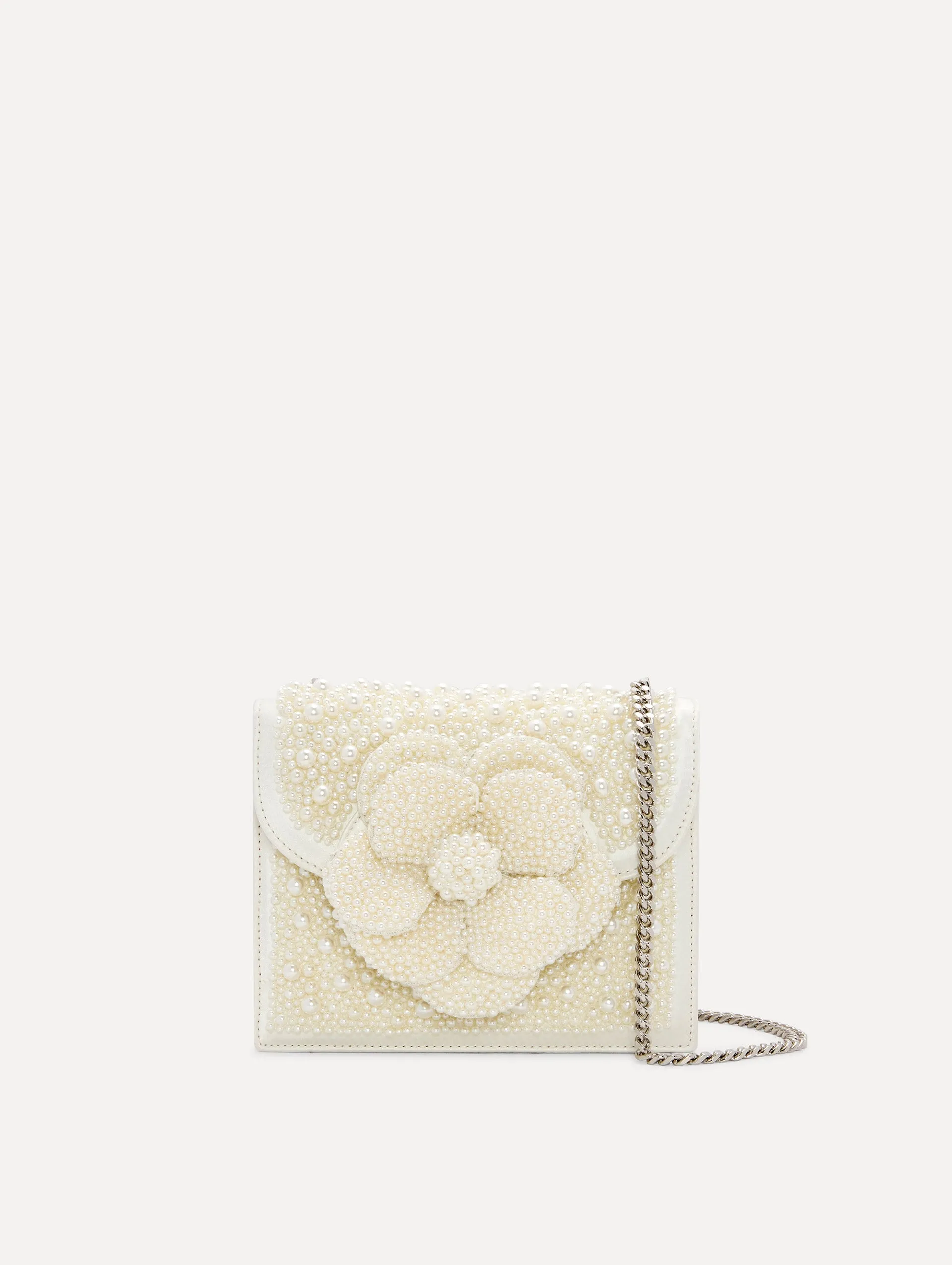 Pearl Embroidered Mini TRO Bag