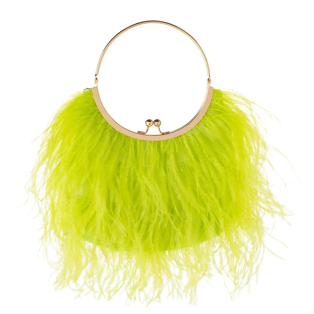 Penny Feathered Frame Bag