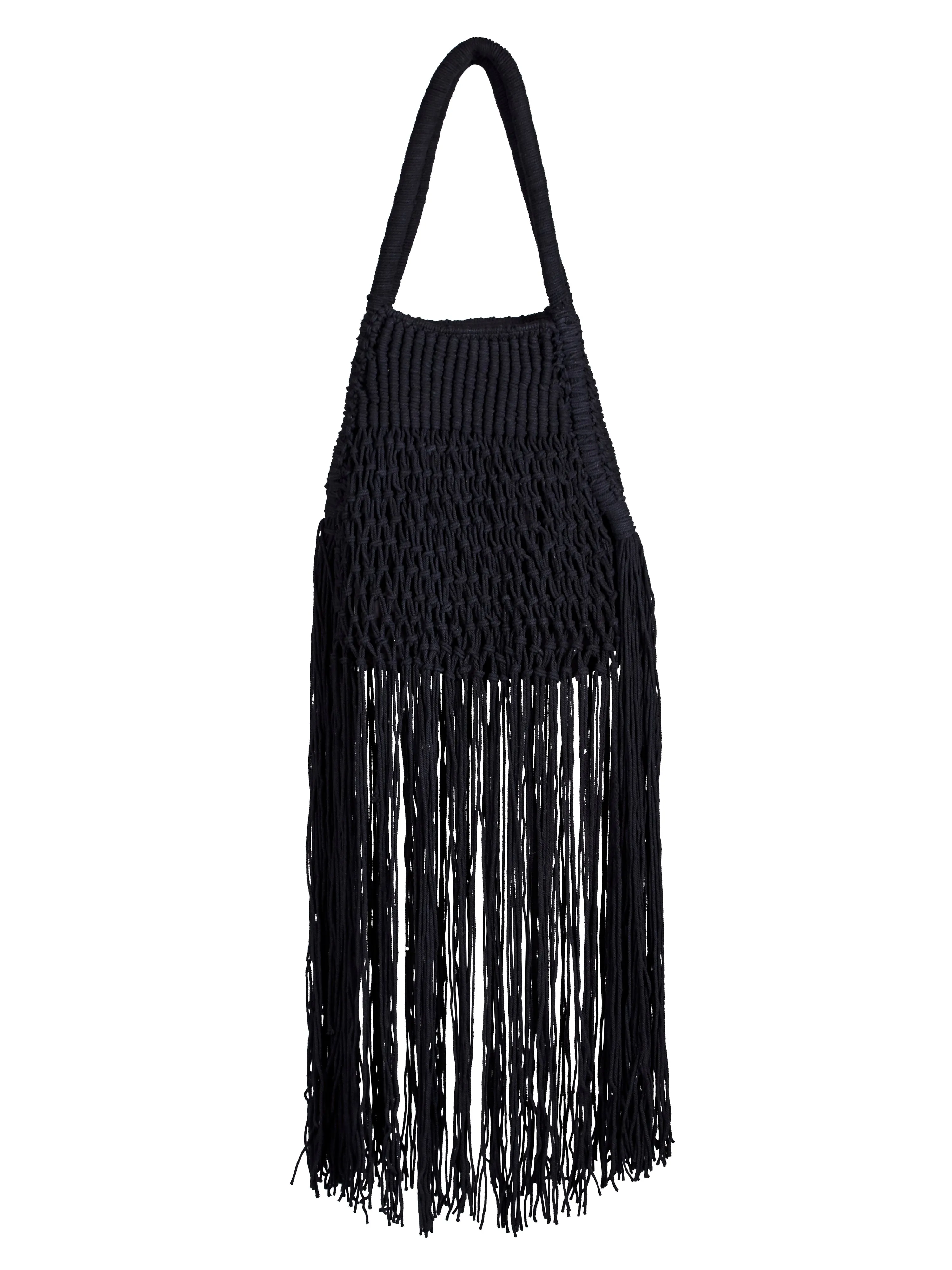 PETRA crochet bag - Black