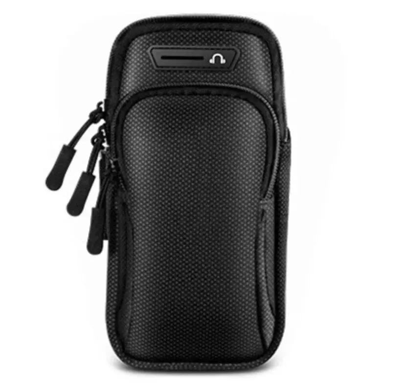 Phone Arm Bag with Headphone Jack Waterproof Breathable Sports Running Bag Gym Mobile Phone Holder