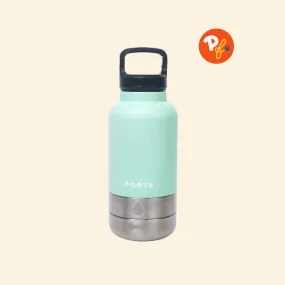 Porta - 32oz Water Bottle & Bowl (Seafoam)