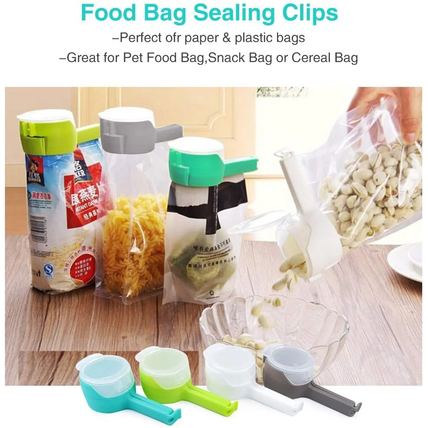 Portable Seal Pour Food Storage Bag (loose)