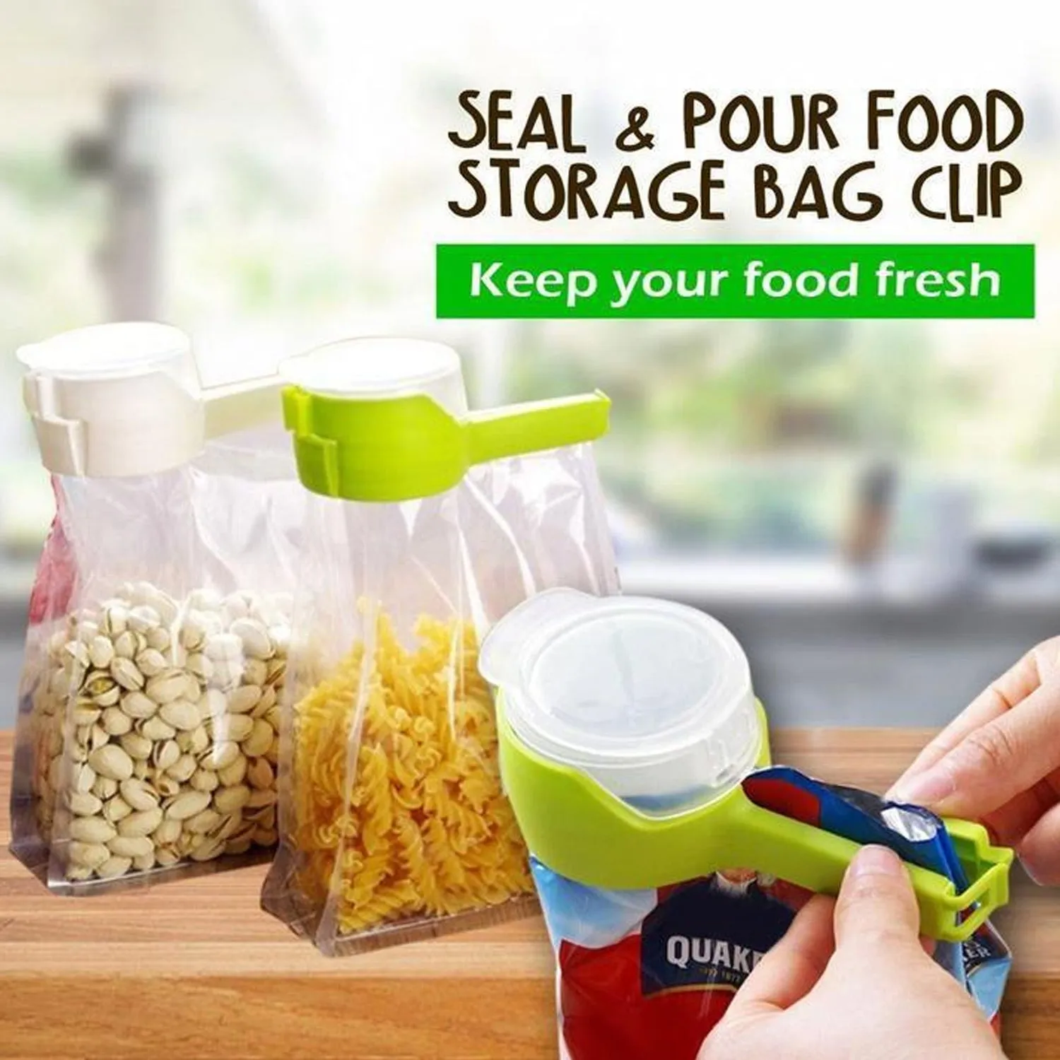 Portable Seal Pour Food Storage Bag (loose)