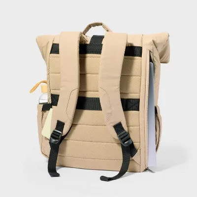 Puffer 16" Backpack Tan - Open Story️