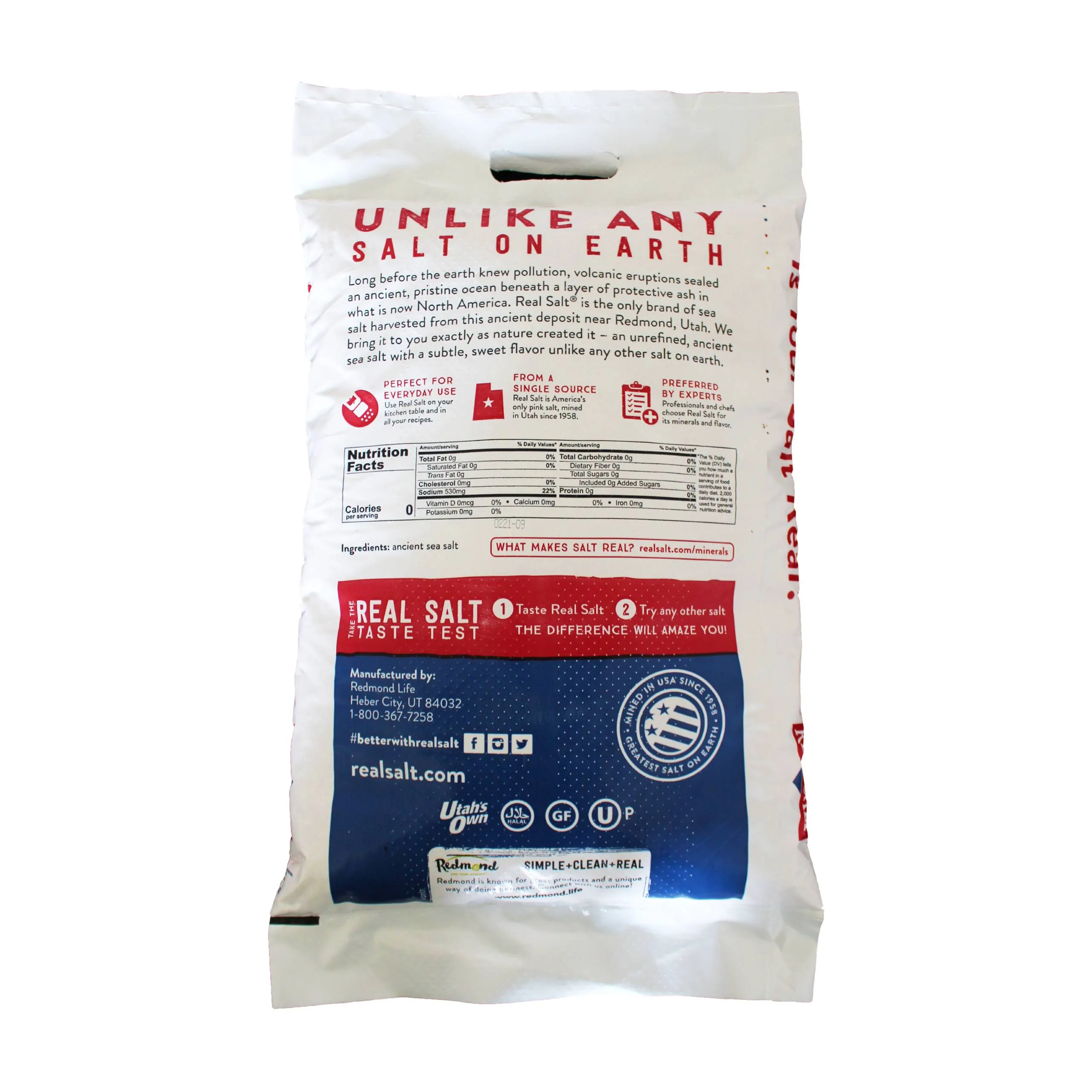 Rainy Day Foods - Real Salt 25 lb Bag