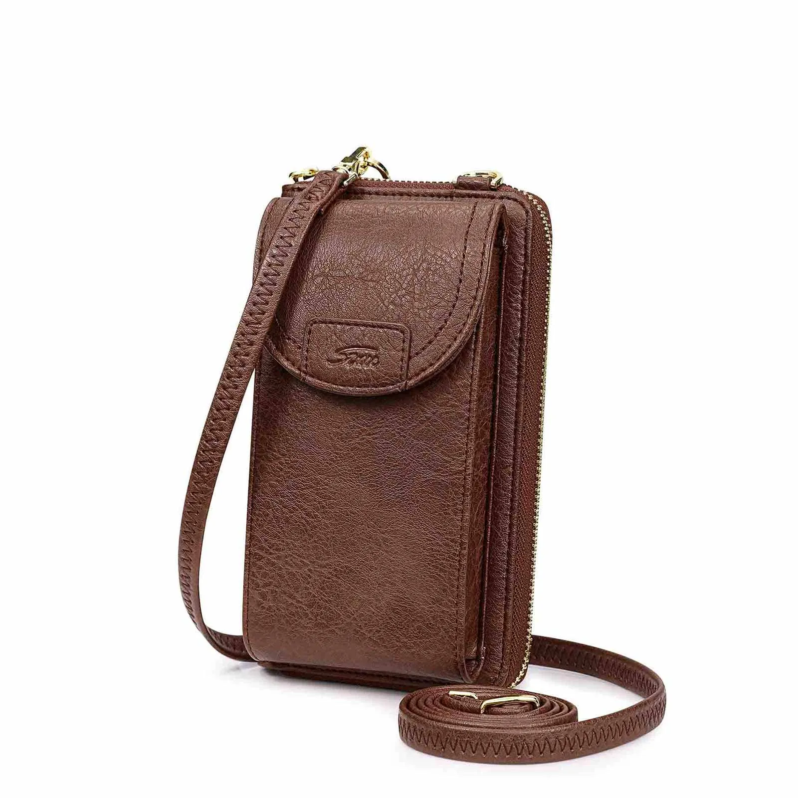 RFID Crossbody Wristlet Cell Phone Purse