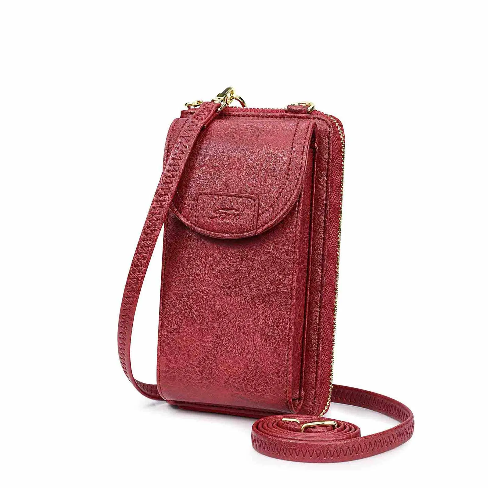 RFID Crossbody Wristlet Cell Phone Purse