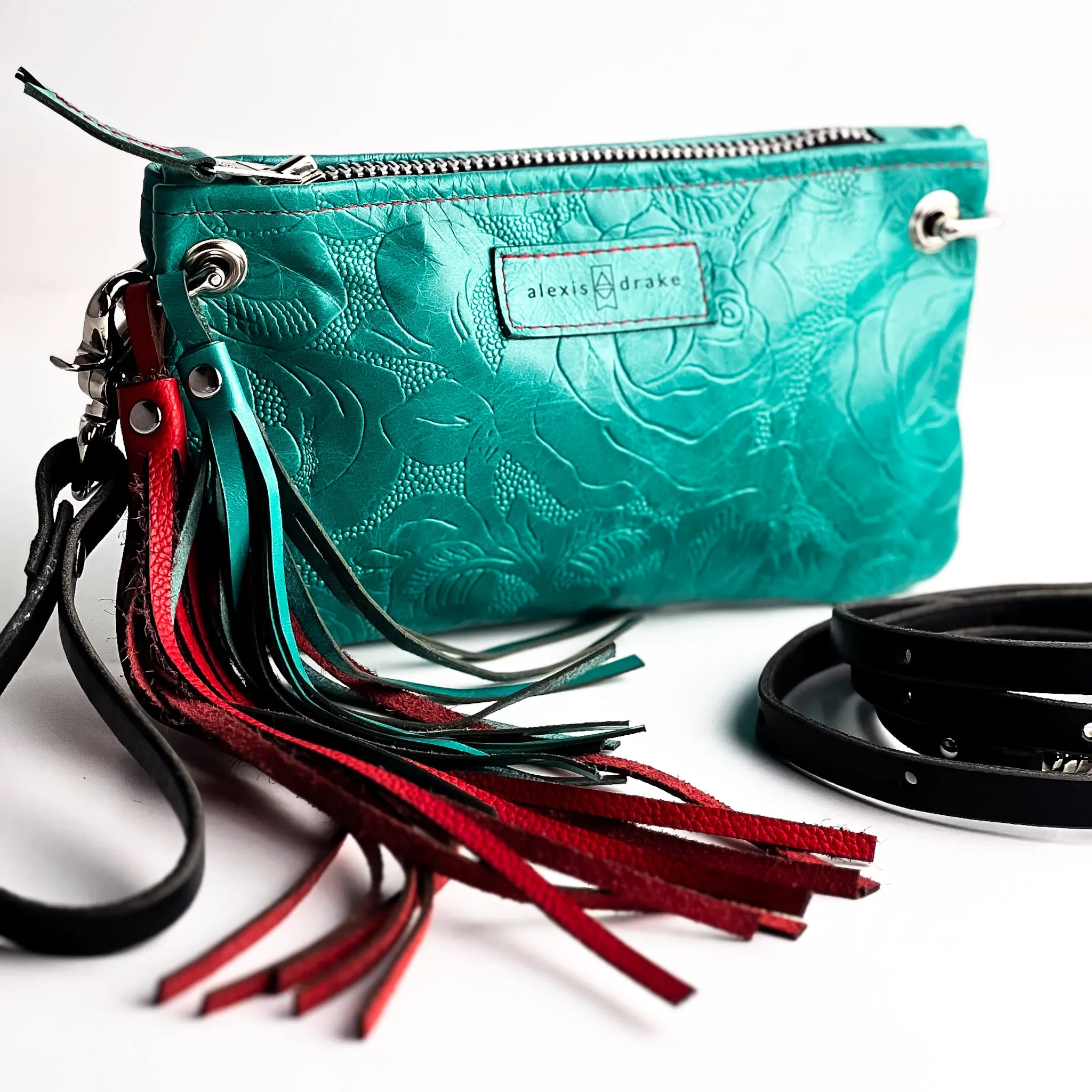 Rodeo Collection | Belt Bag Clutch   Crossbody | Cactus Rose