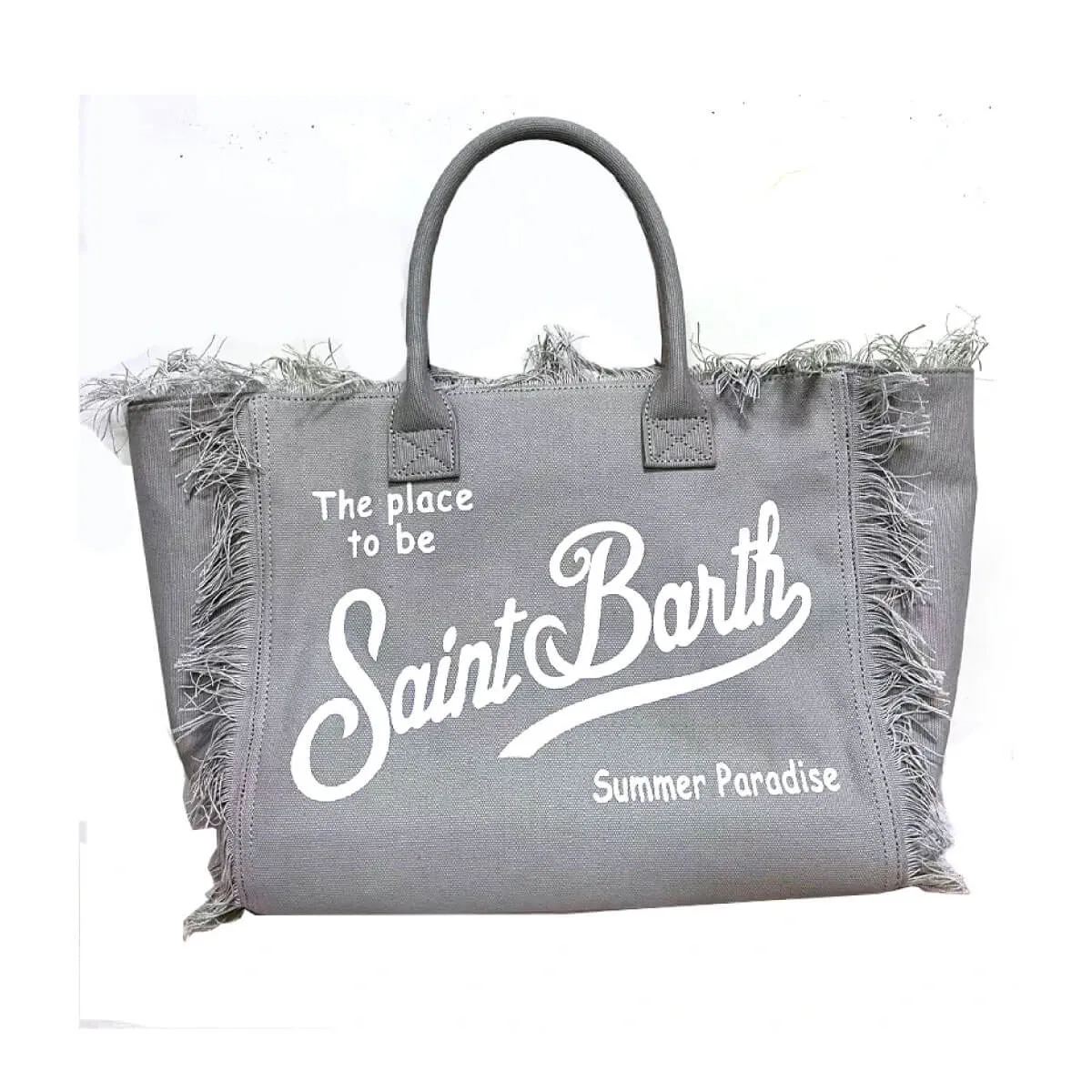 Saint Barth Fringe Large Tote Bag