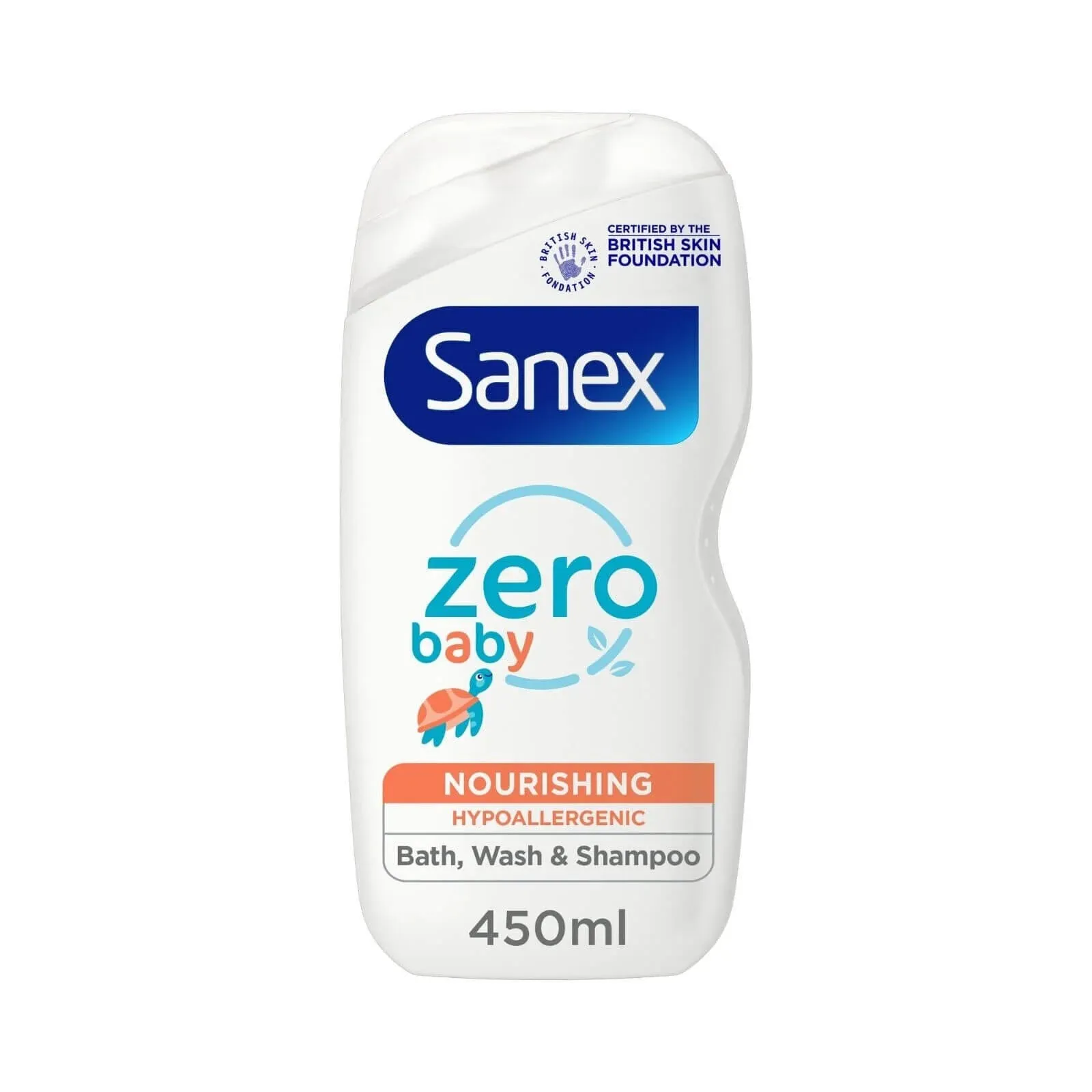 Sanex Baby Wash Zero% Baby Nourish 450ml