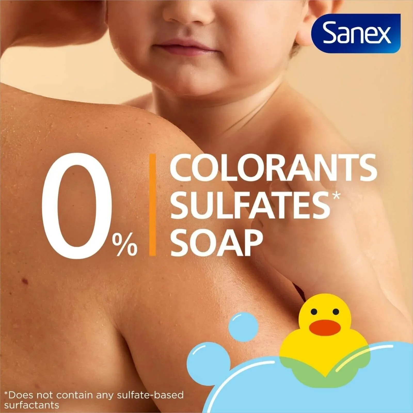 Sanex Baby Wash Zero% Baby Nourish 450ml