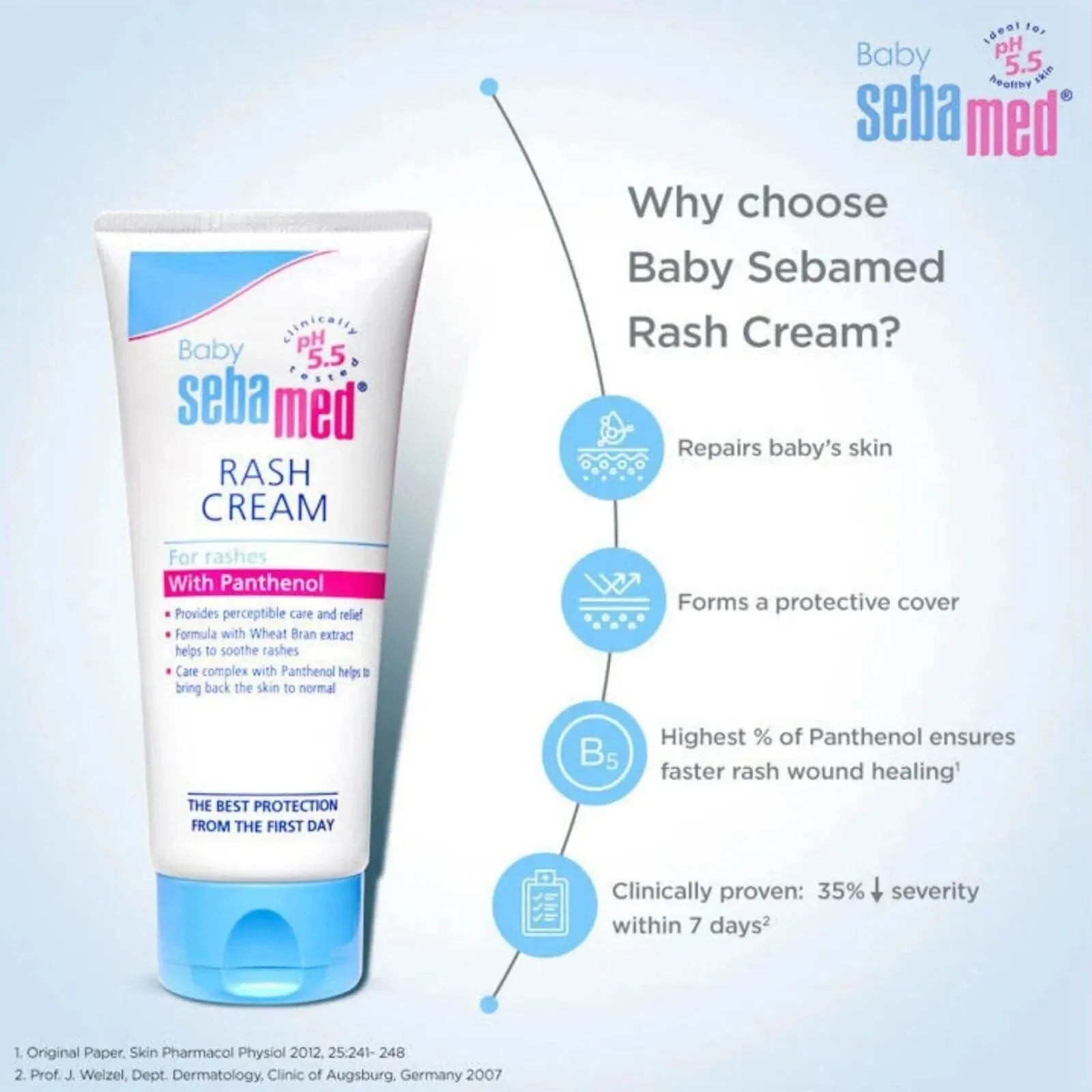 Sebamed Baby Nappy Rash Cream 100ml