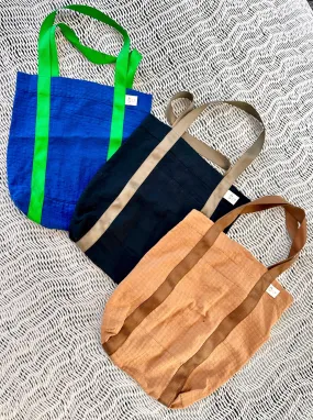 Seersucker Tote Bag