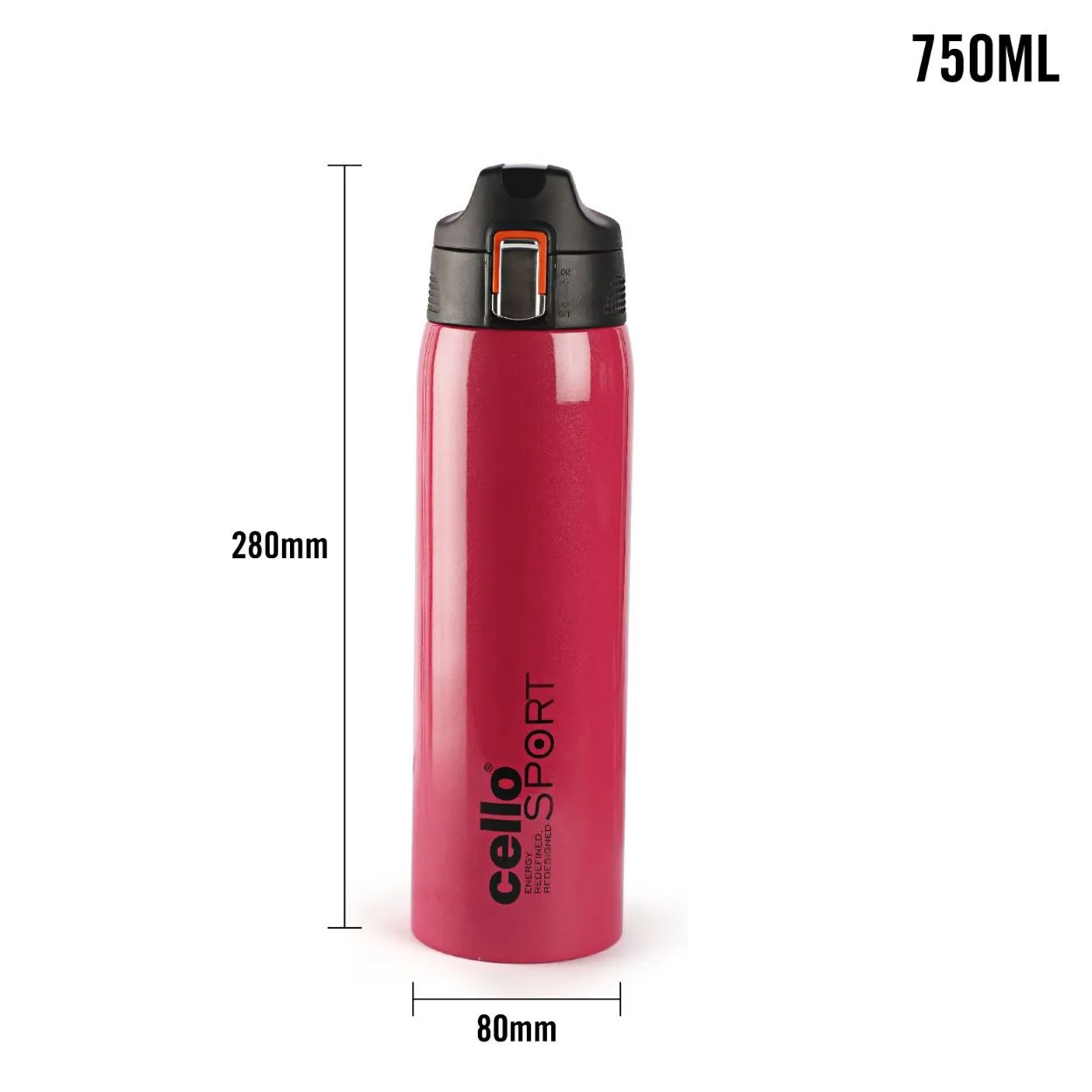 Skipper Flask, Vacusteel Water Bottle, 750ml