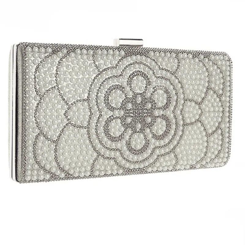 Sophia Pearl Evening Clutch Bag