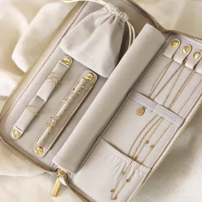 Stackers Oatmeal Jewellery Travel Roll