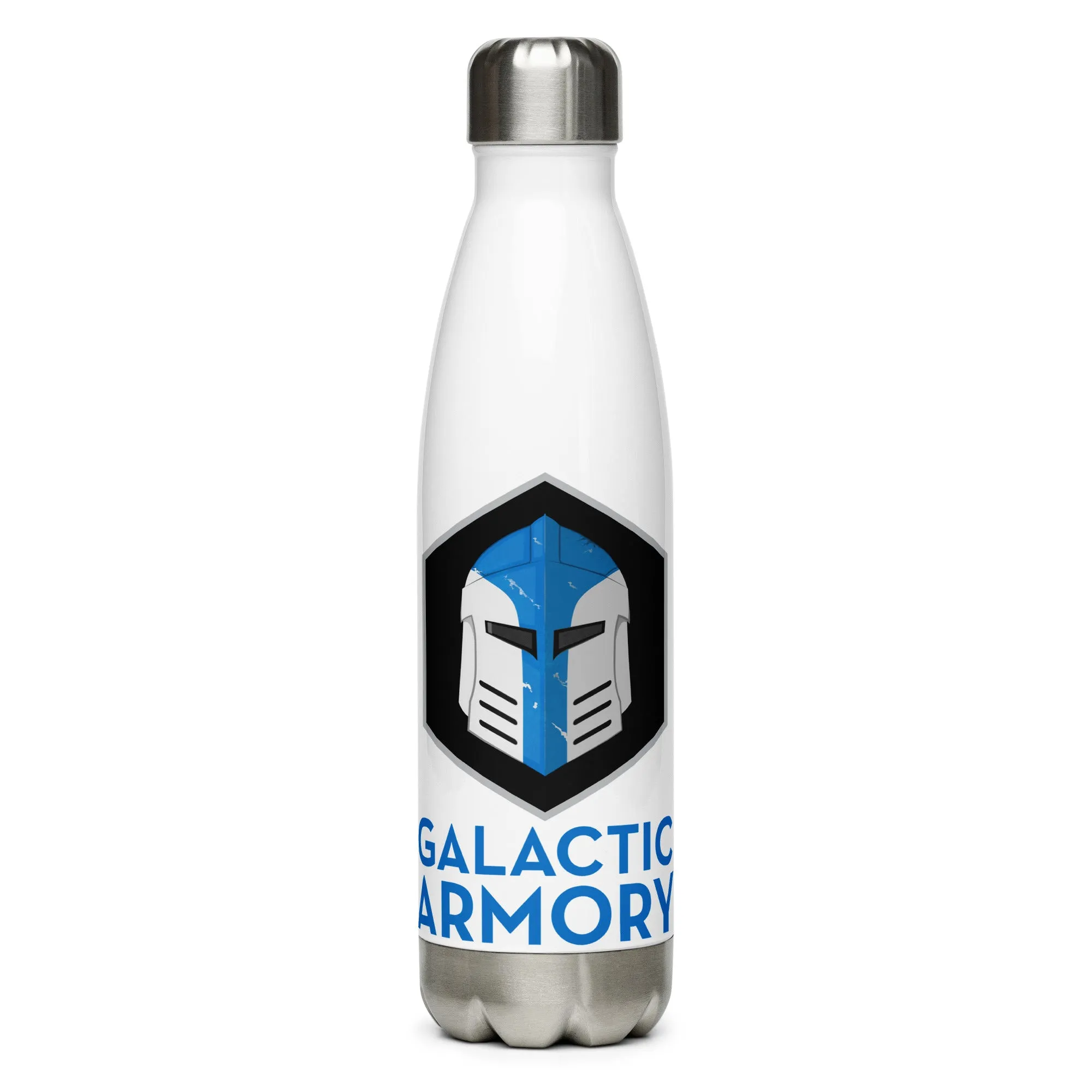 Stainless Steel Water Bottle - Galactic Armory Logo