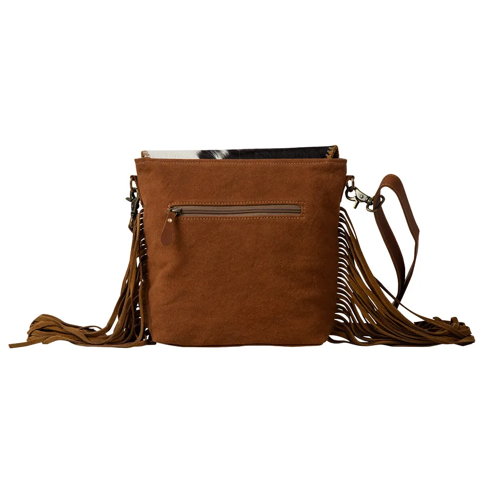 Stone Mesa Fringed Shoulder Bag