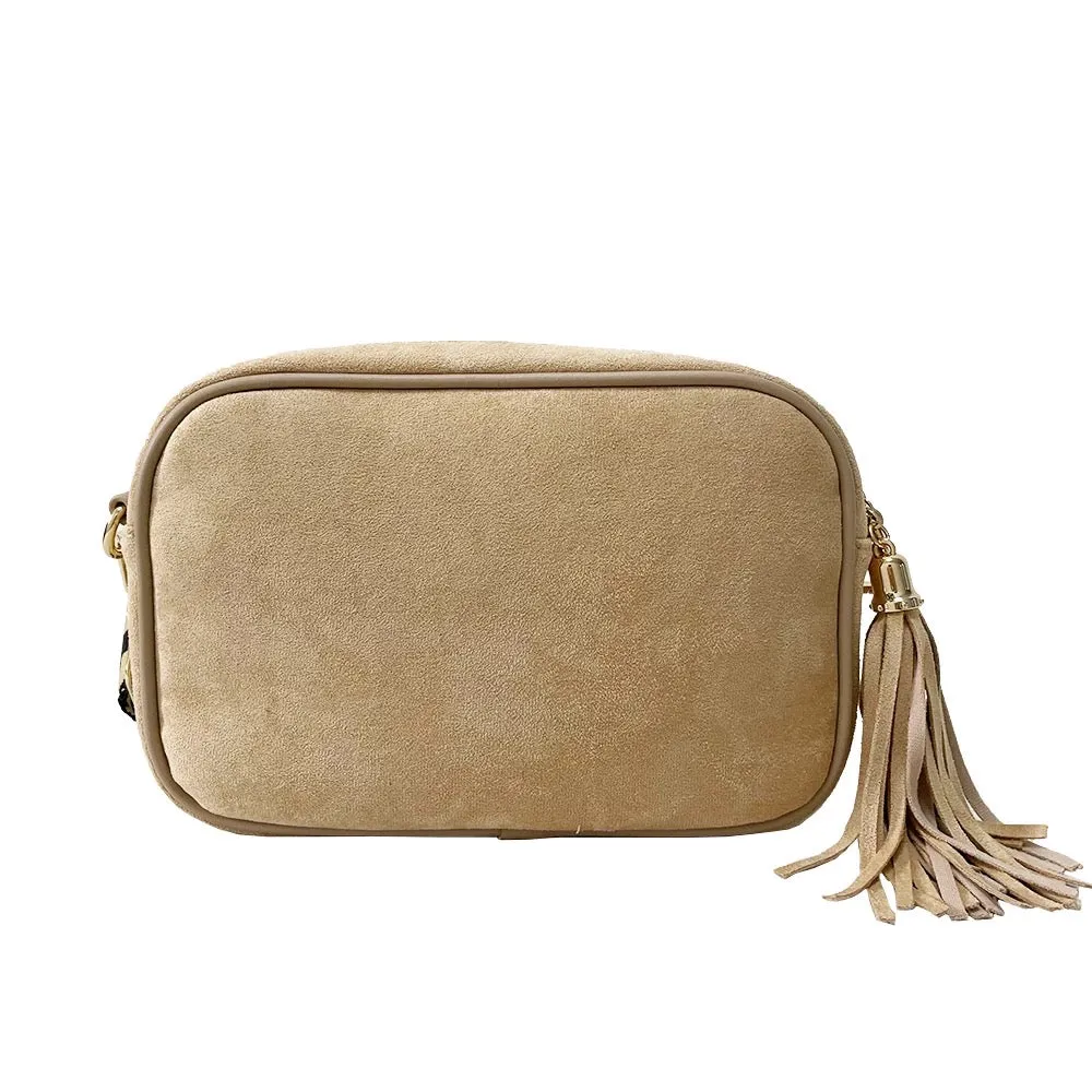 Suede Crossbody Bag - Assorted Colors