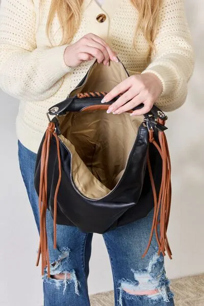 TEEK - Friend Fringe Contrast Handbag