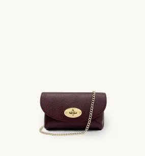 The Mila Port Leather Phone Bag