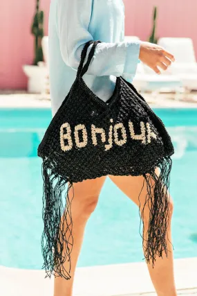 The "Bonjour" Jute Macrame Bag