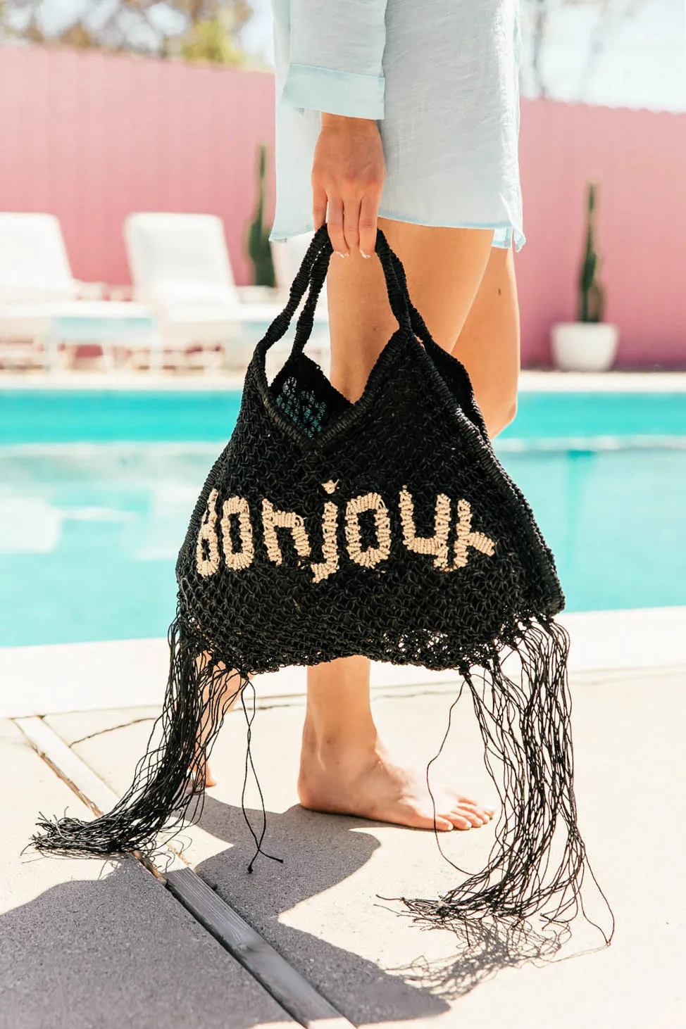 The "Bonjour" Jute Macrame Bag