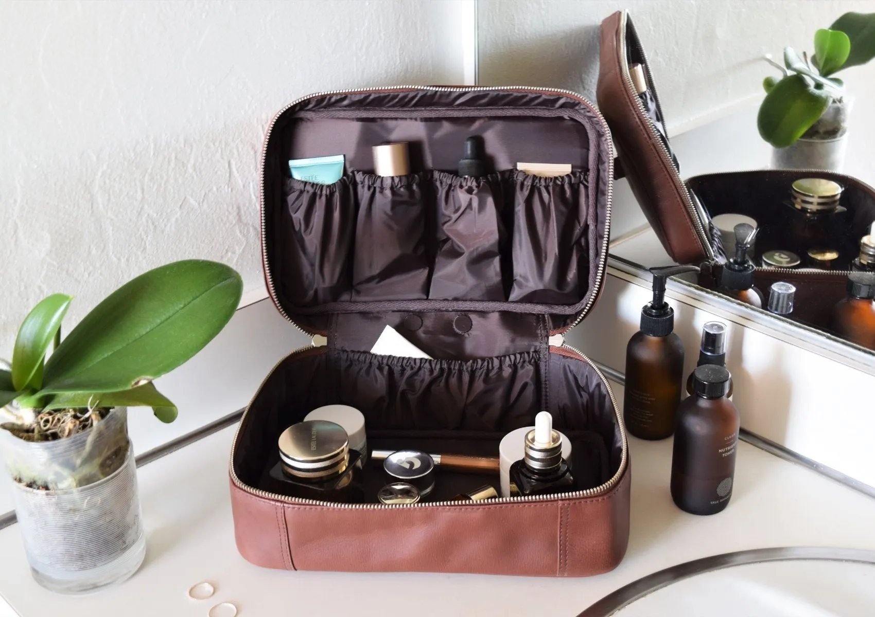 Toiletry Bag - Coffee