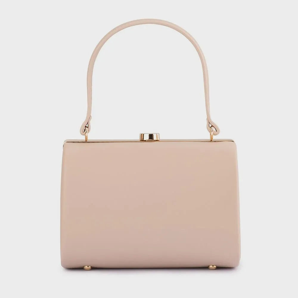 Tonia Top Handle Bag (Blush)