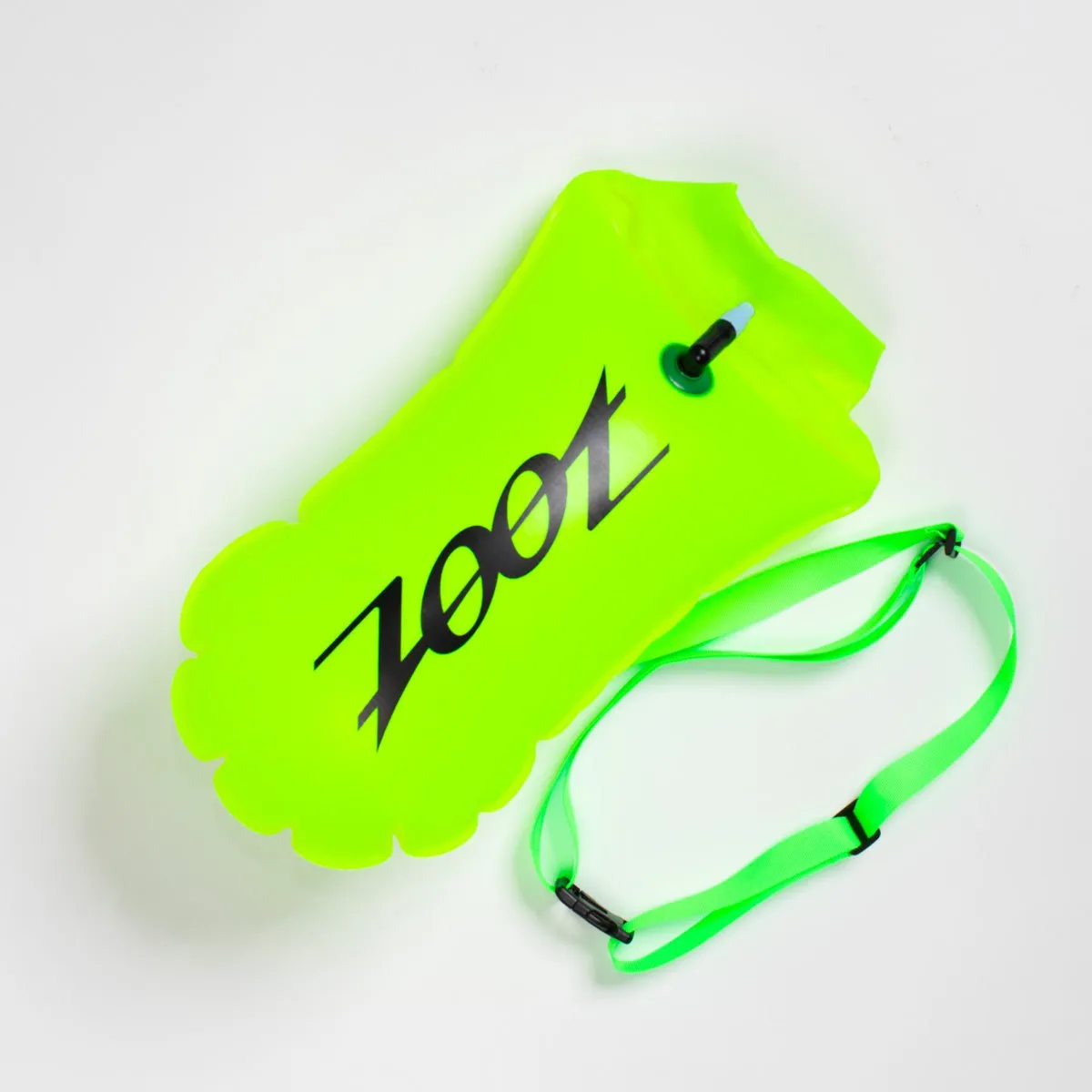 Ultra Swim Safety Buoy & Dry Bag - Neon Yellow