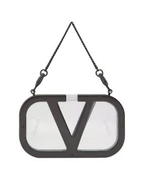 Valentino Garavani V'Logo Signature Minaudiere Clutch