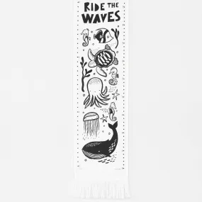 Wee Gallery Ocean Canvas Growth Chart