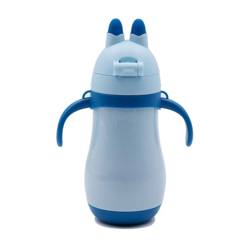 Youp Stainless steel insulated blue color kids sipper bottle YP262 - 260 ml