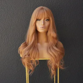 ZARA Caramel Fringe Front Wig