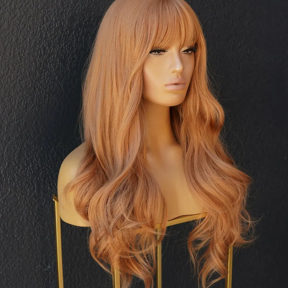 ZARA Caramel Fringe Front Wig